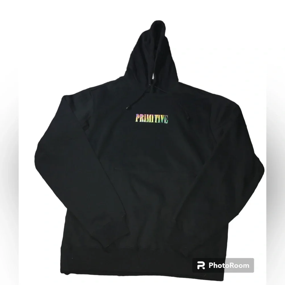 PRIMITIVE AURA HOOD BLACK